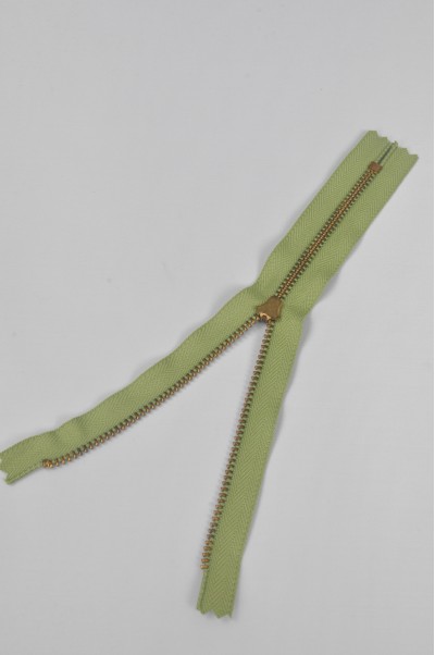 ZIP038  1號拉鏈  金色拉鏈  金屬密尾拉鏈  單頭拉鏈  不設單獨拉鍊訂購 細節-2